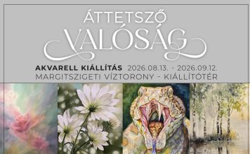 Áttetsző valóság: Különleges akvarellkiállítás nyílik a Víztoronyban